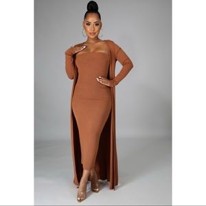 Two Piece Cardigan Set